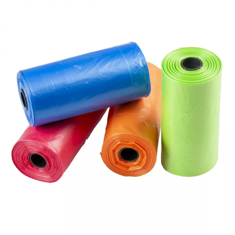 DUVO+ Hundekotbeutel Rainbow 4x15st - 32x19cm mehrfarbig